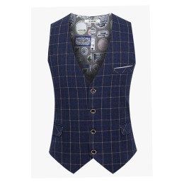 WC018 Making casual men's waistcoat  Slim fit  British plaid Vest supplier WC018 Making casual men's waistcoat  Slim fit  British plaid Vest supplier